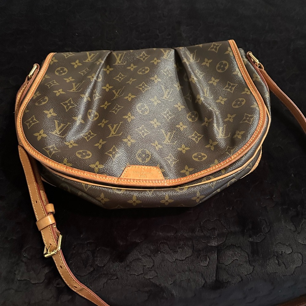 Brown Designer  Louis Vuitton Crossbody Bag